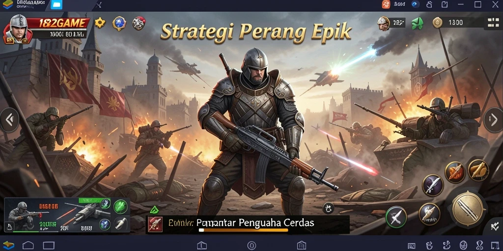 Tampilan gameplay yang menegangkan dan strategi mendalam di 182GAME.