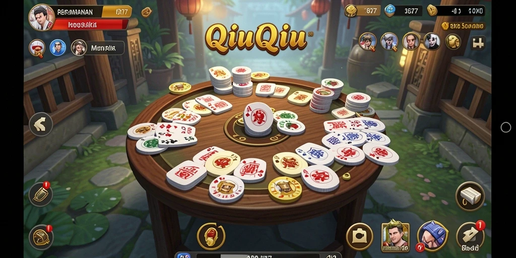 Gameplay seru dan menegangkan di QiuQiu C0077.