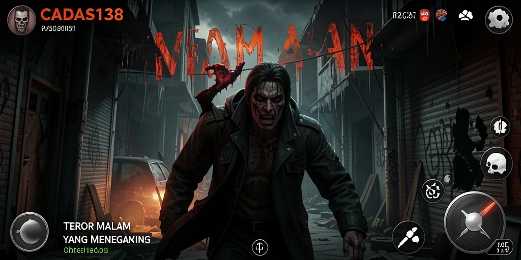 Gameplay mencekam CADAS138 dengan atmosfer Horror yang sangat kuat.