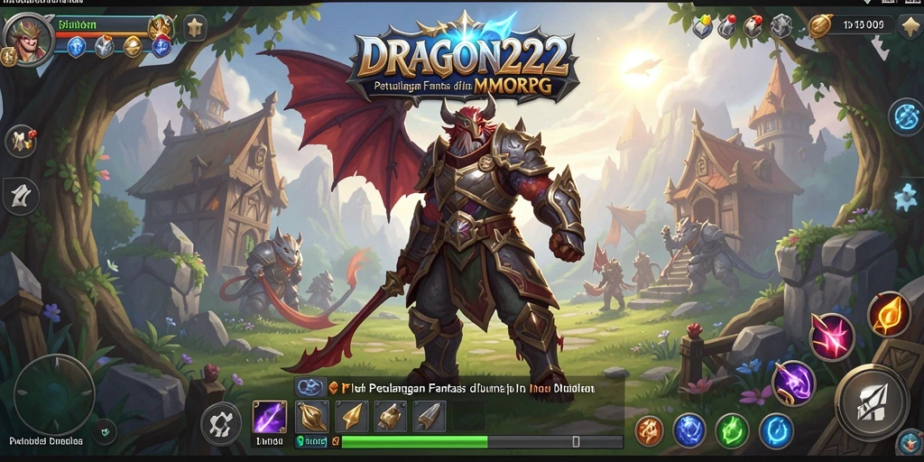 Screenshot gameplay DRAGON222 menampilkan pertempuran seru dan grafik memukau.