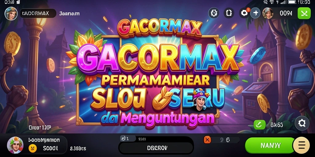 Gameplay seru dari GACORMAX dengan grafik yang menarik.