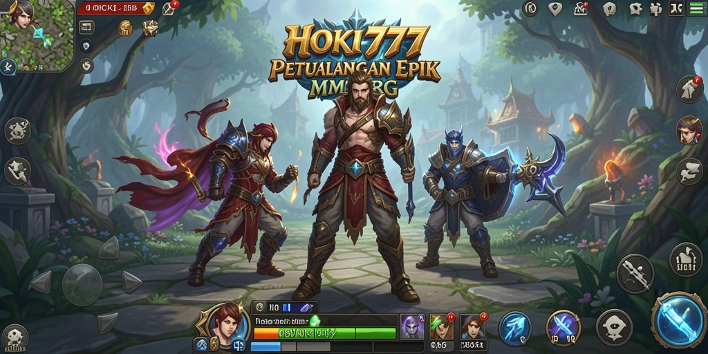 Tampilan gameplay HOKI777 yang menakjubkan dalam dunia MMORPG.