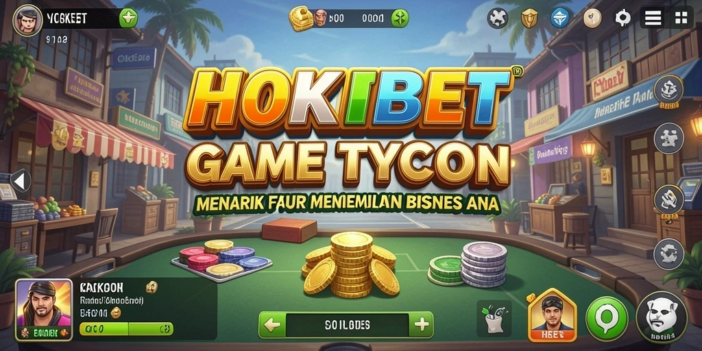 Tampilan gameplay HOKIBET yang seru dan penuh warna.