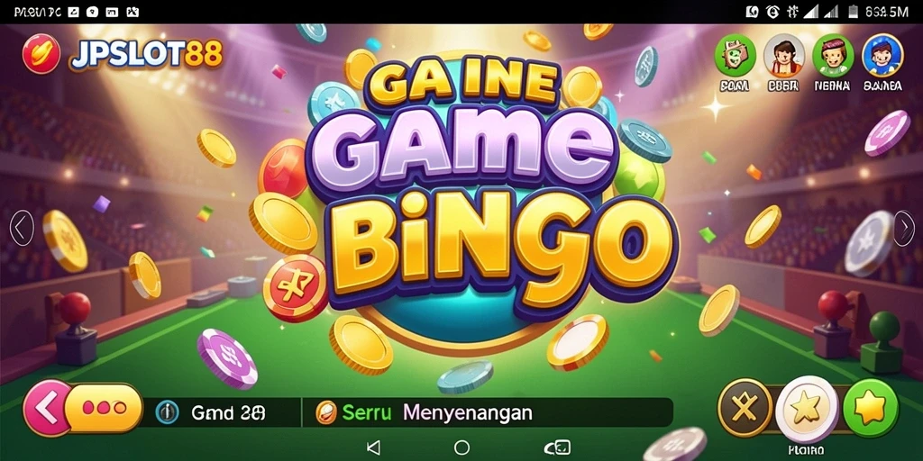 Screenshot menampilkan gameplay seru dan interaktif Bingo.