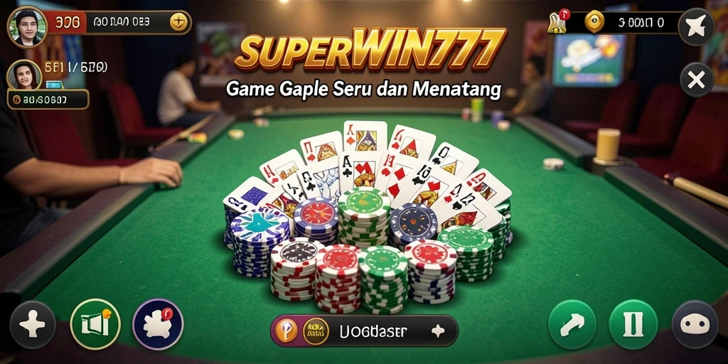 Tampilan gameplay SUPERWIN777 yang menarik dan interaktif.