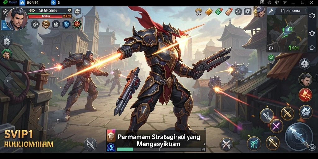 Gameplay menarik dari SVIP1 dalam pertempuran strategi.