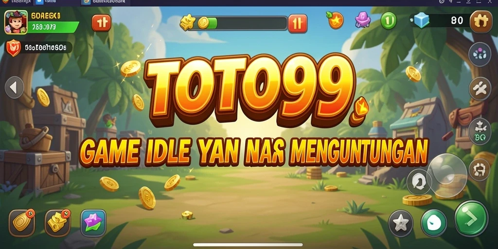 Tampilan gameplay TOTO99 yang menarik dalam genre Idle.