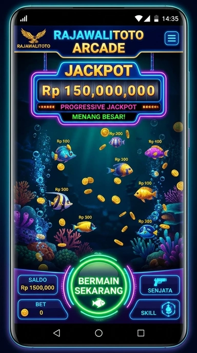Tampilan antarmuka aplikasi rajawalitoto yang ramah pengguna.